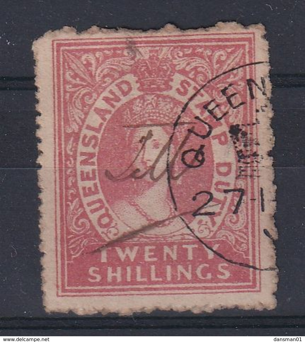 Queensland 1866 P.13 SG F8 Used - Mint Stamps