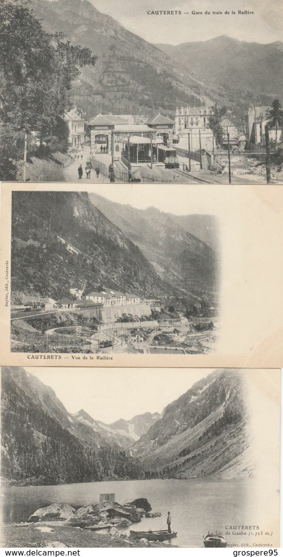 CAUTERETS LOT 6 CARTES PRECURSEURS - Cauterets