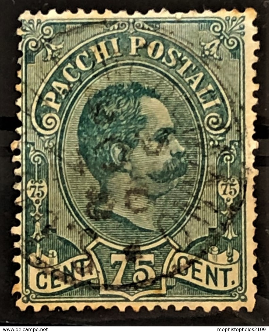 ITALY / ITALIA 1884/86 - Canceled - Sc# Q4 - Pacchi Postali 75c - Taxe