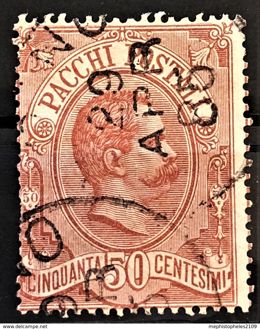 ITALY / ITALIA 1884/86 - Canceled - Sc# Q3 - Pacchi Postali 50c - Postage Due