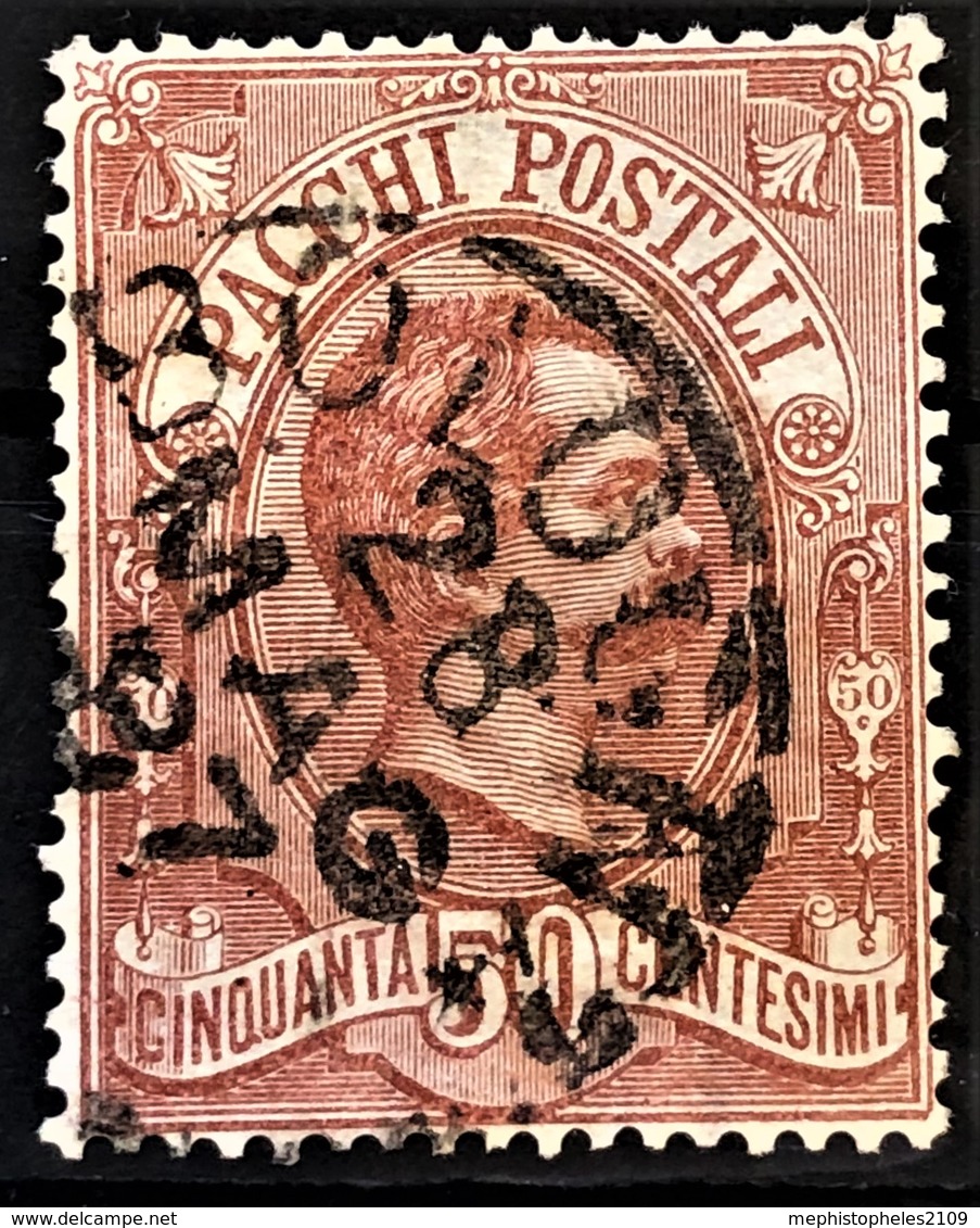 ITALY / ITALIA 1884/86 - Canceled - Sc# Q3 - Pacchi Postali 50c - Taxe