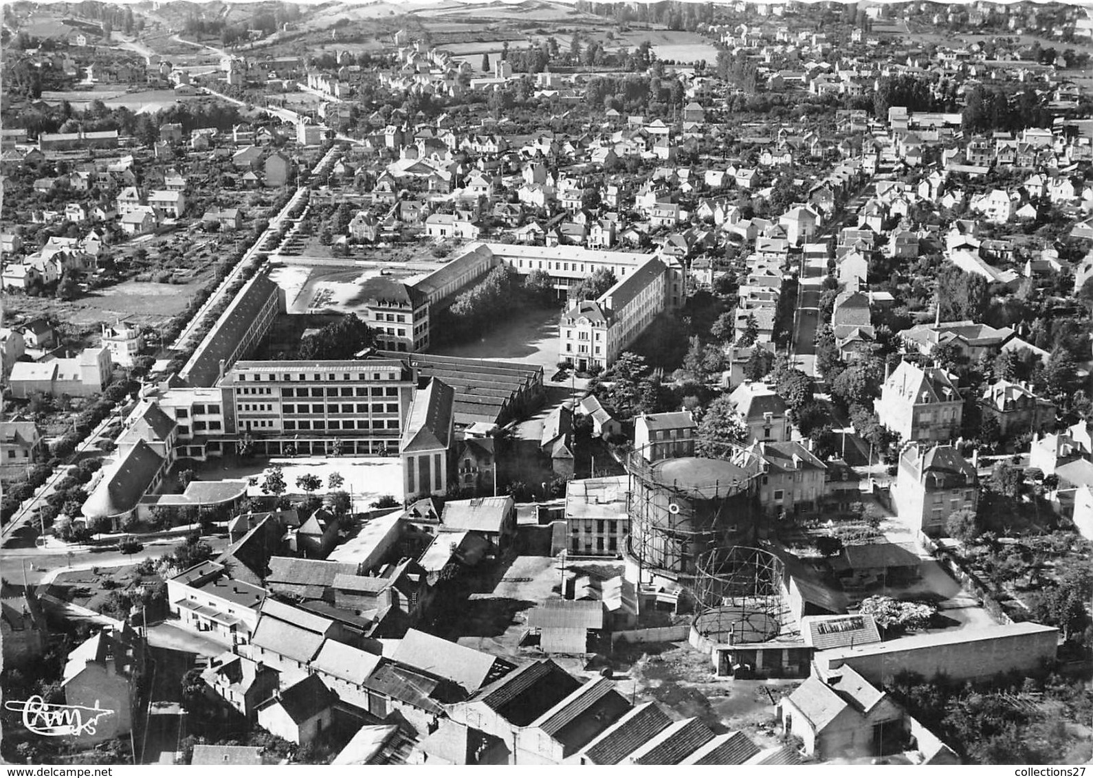 19-BRIVE- LA NOUVELLE ECOLE TECHNIQUE VUE DU CIEL - Brive La Gaillarde