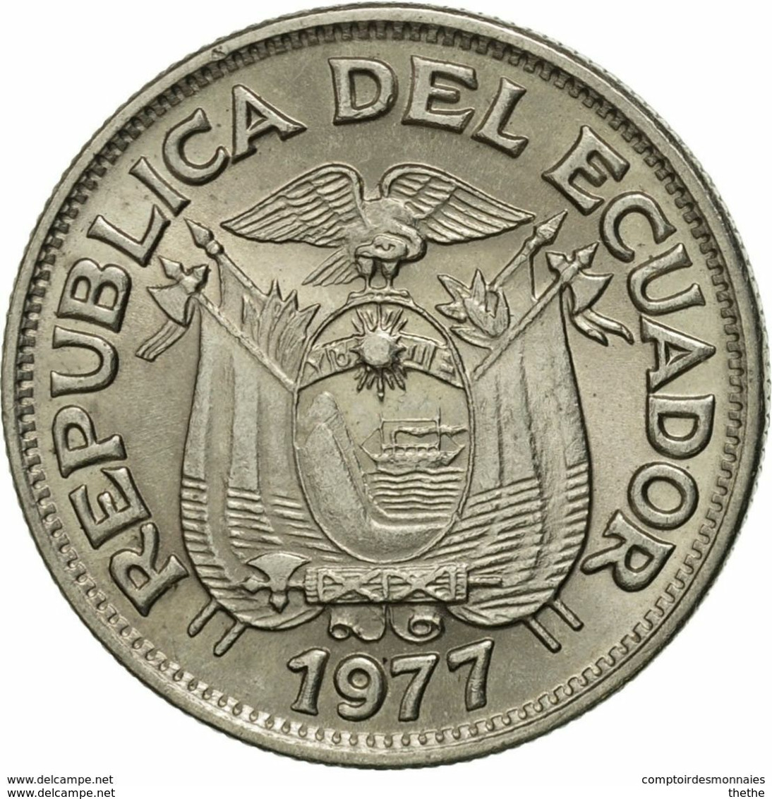 Equateur Ecuador 50 Centavos 1977 - Ecuador