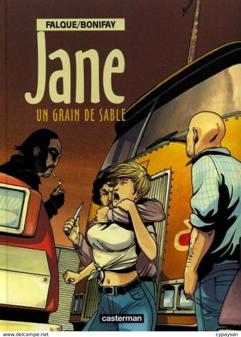 Jane 3 Un Grain De Sable EO TBE  Casterman 02/2002 Bonifay Falque (BI4) - Editions Originales (langue Française)