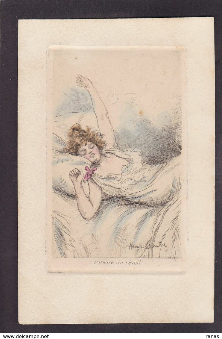 CPA Boutet Henri Femme Women Glamour Art Nouveau Non Circulé Estampe Eau Forte - Boutet