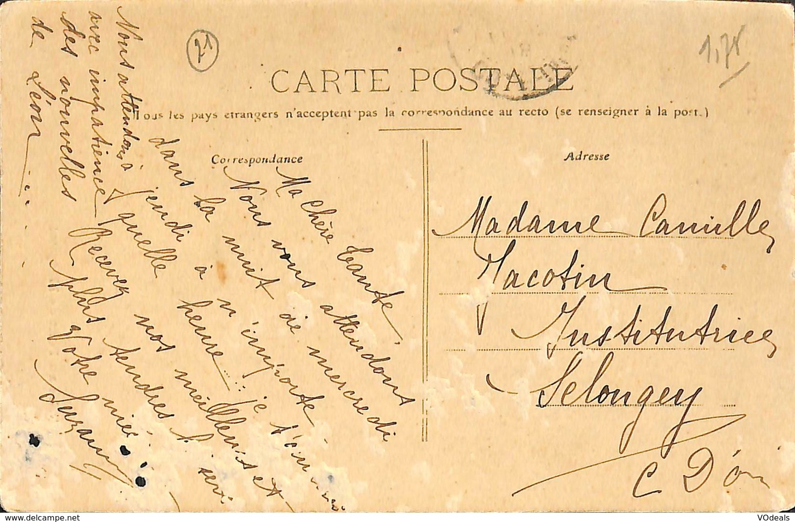 030 925 - CPA - France (21)  Côte d'Or - Dijon - lot de 5 cartes