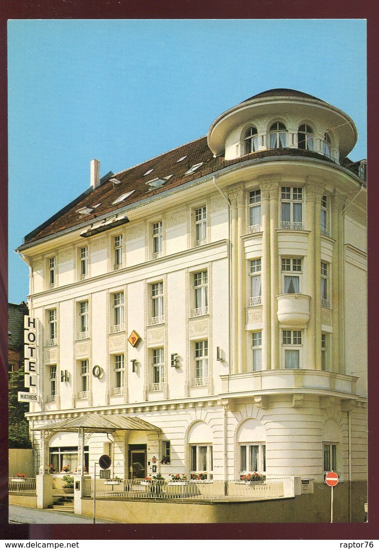 CPM Neuve Allemagne PRIMASENS " Hotel Matheis " Famille Matheis - Pirmasens