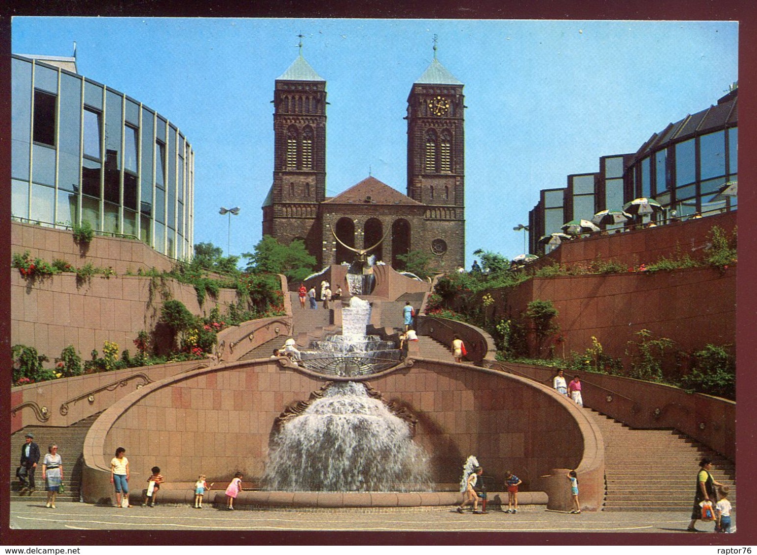 CPM Neuve Allemagne PIRMASENS Brunnenanlage An Der Pirminiuskirche - Pirmasens