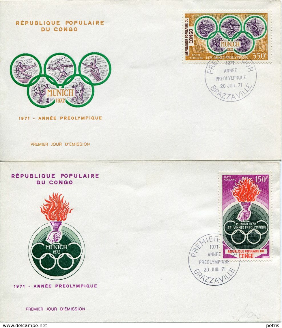 Congo Peoople's. Rep.  - 1971 Pre-Olympic Year - Lot. 609 - Sonstige & Ohne Zuordnung