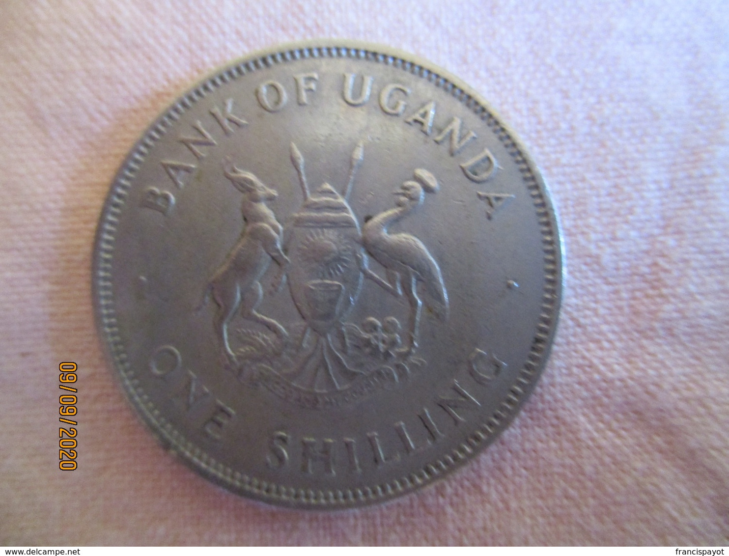 Uganda: 1 Shilling 1968 - Oeganda