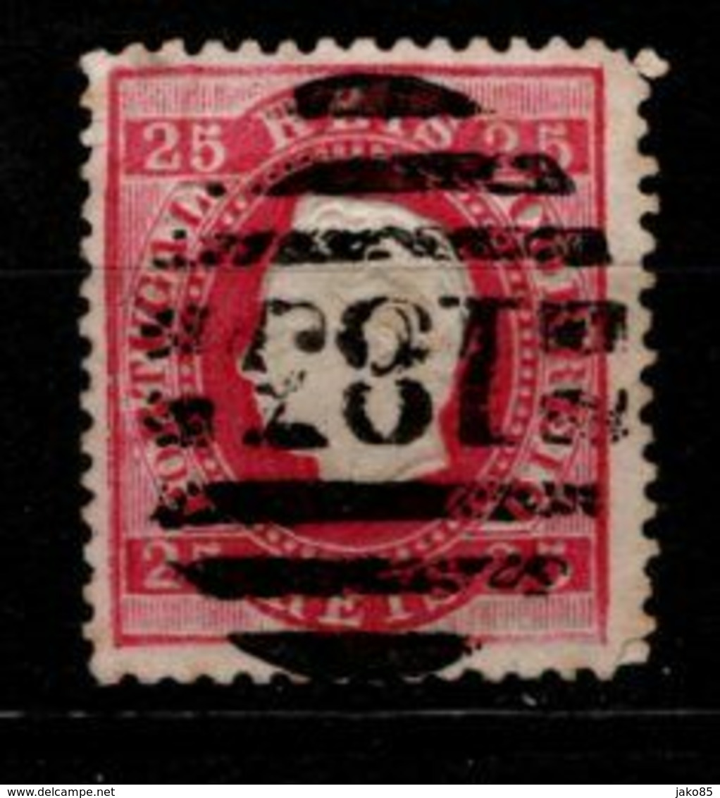 PORTUGAL - 1870 - YT N° 40B - Oblitéré - Other & Unclassified