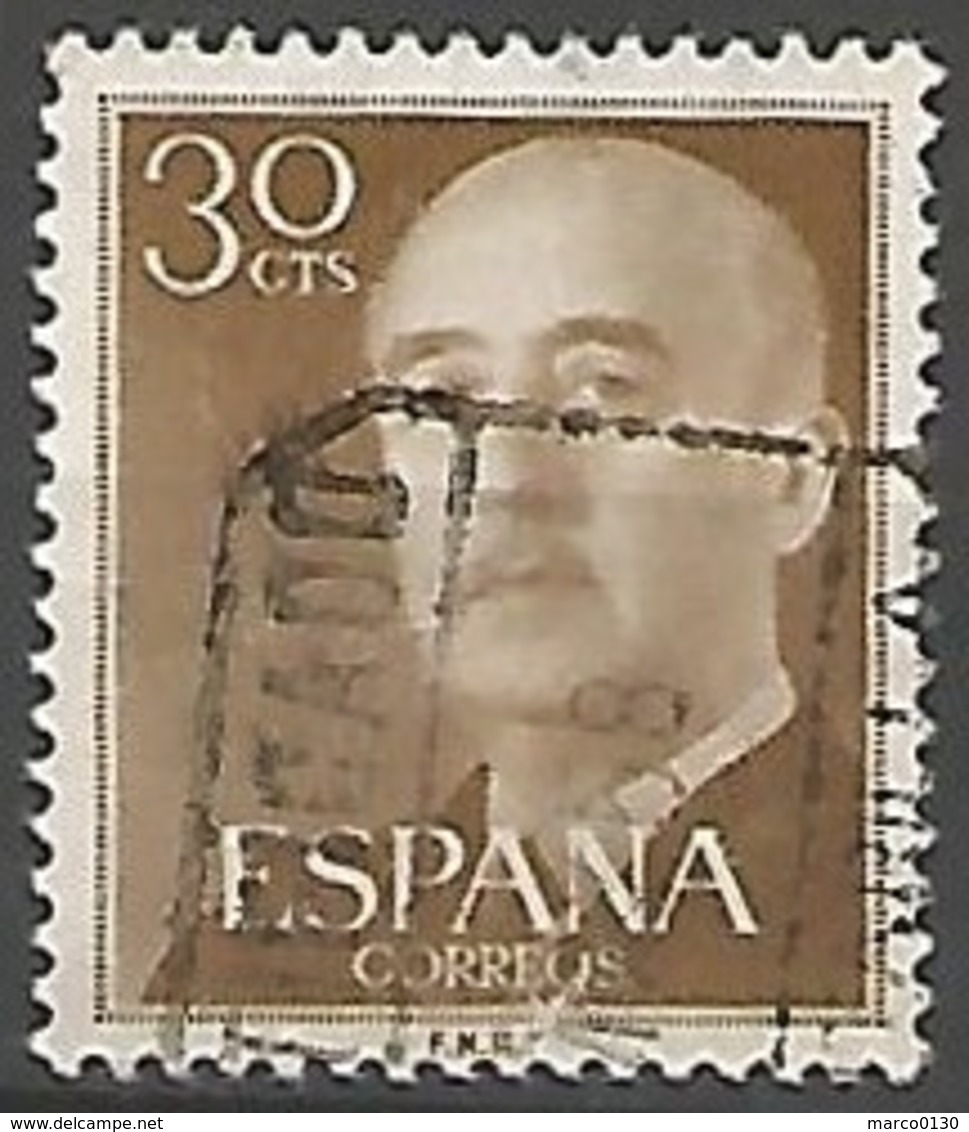 ESPAGNE N° 858 OBLITERE - Oblitérés