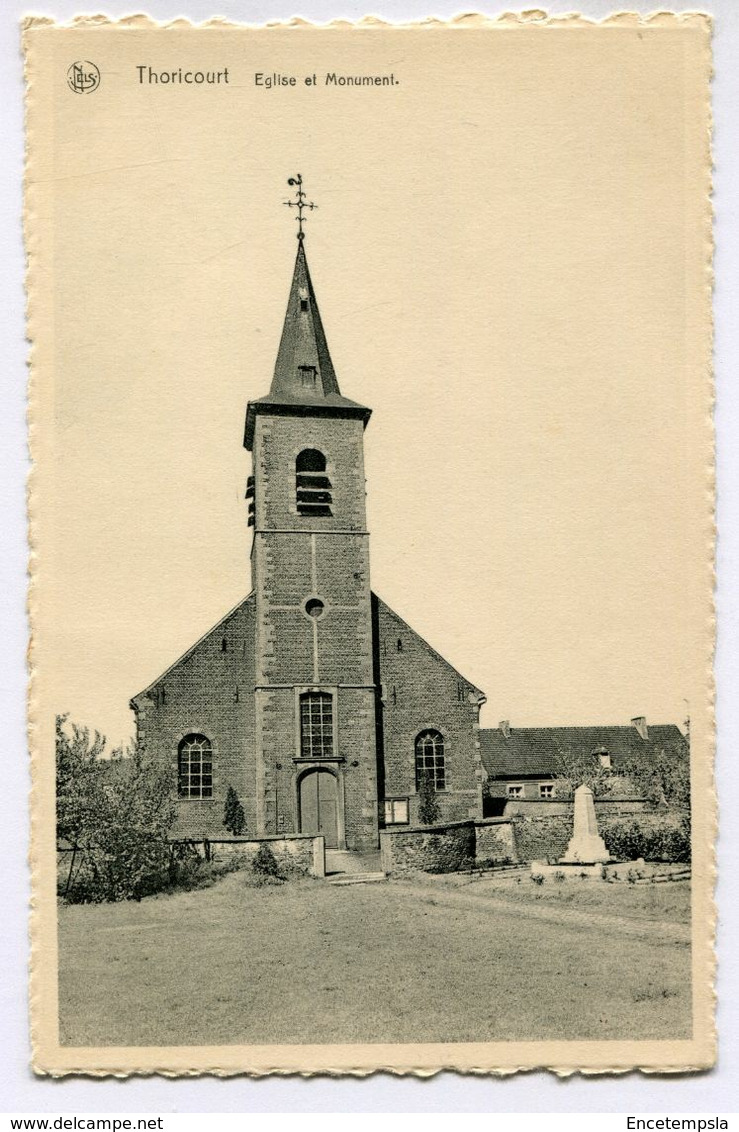 CPA - Carte Postale - Belgique - Thoricourt - Eglise Et Monument (SVM13831) - Silly