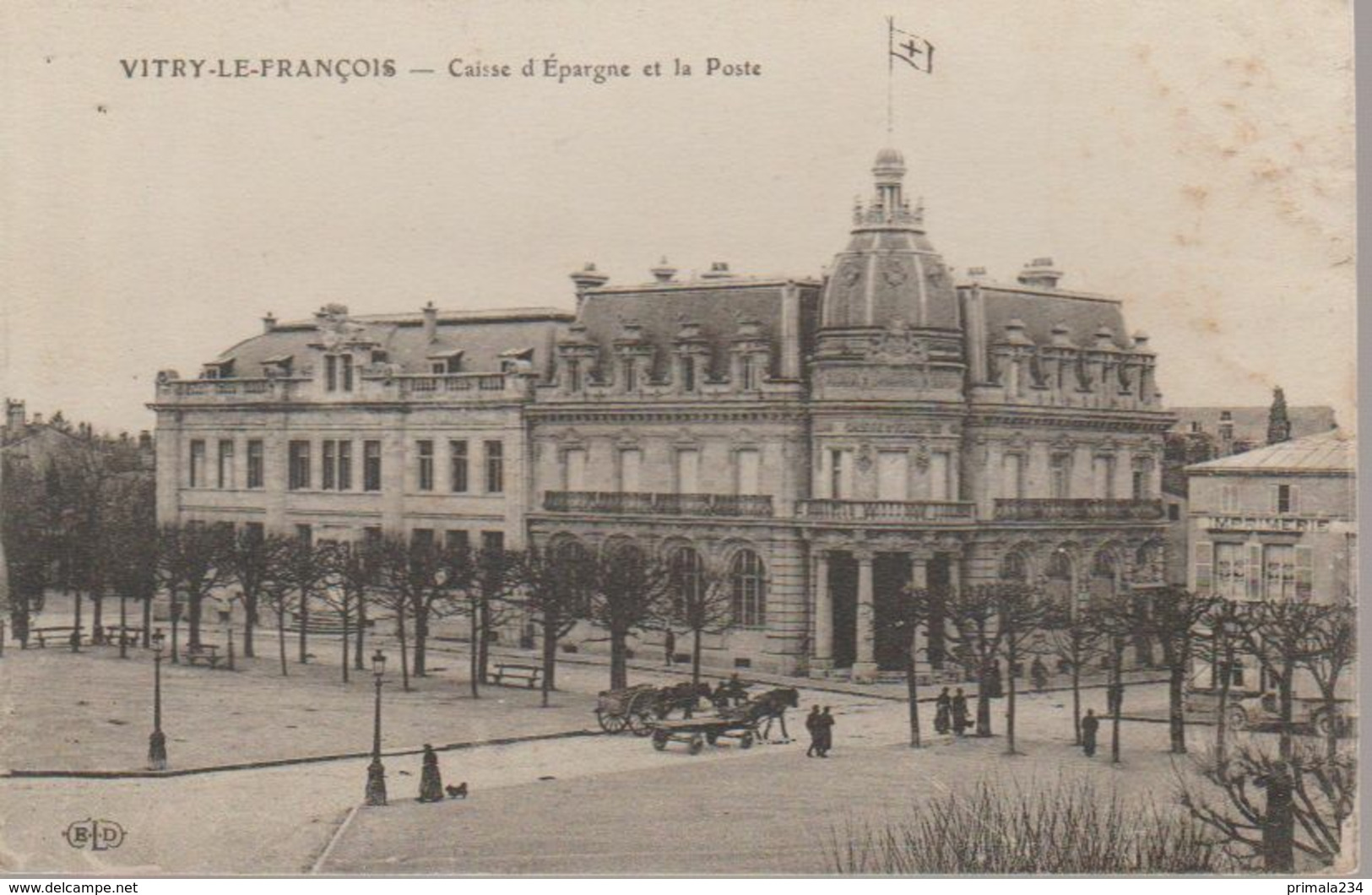 VITRY LE FRANCOIS - CAISSE D EPARGNE ET LA POSTE - Vitry-le-François