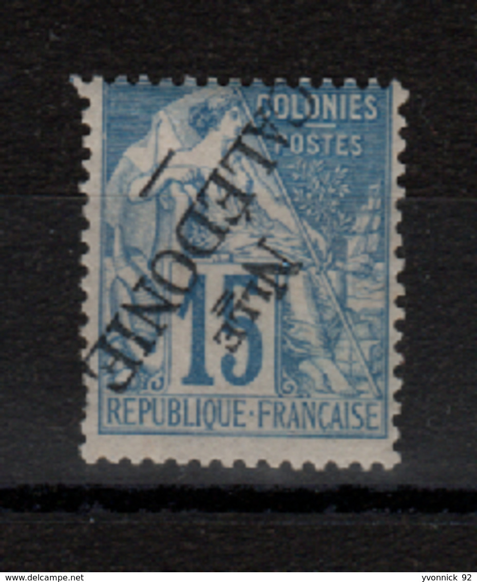 Nouvelle - Calédonie_ (1892) N°20 II .surcharge Renversée - Autres & Non Classés