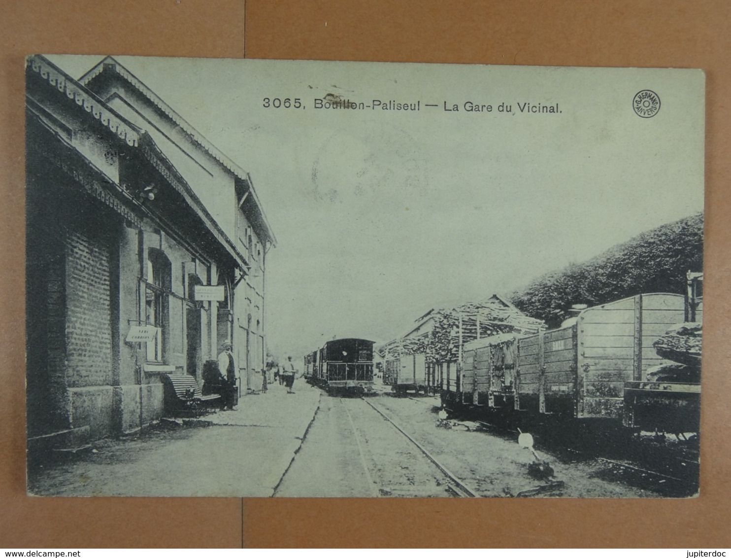 Bouillon-Paliseul La Gare Du Vicinal (tram à Vapeur, Stoomtram) - Bouillon