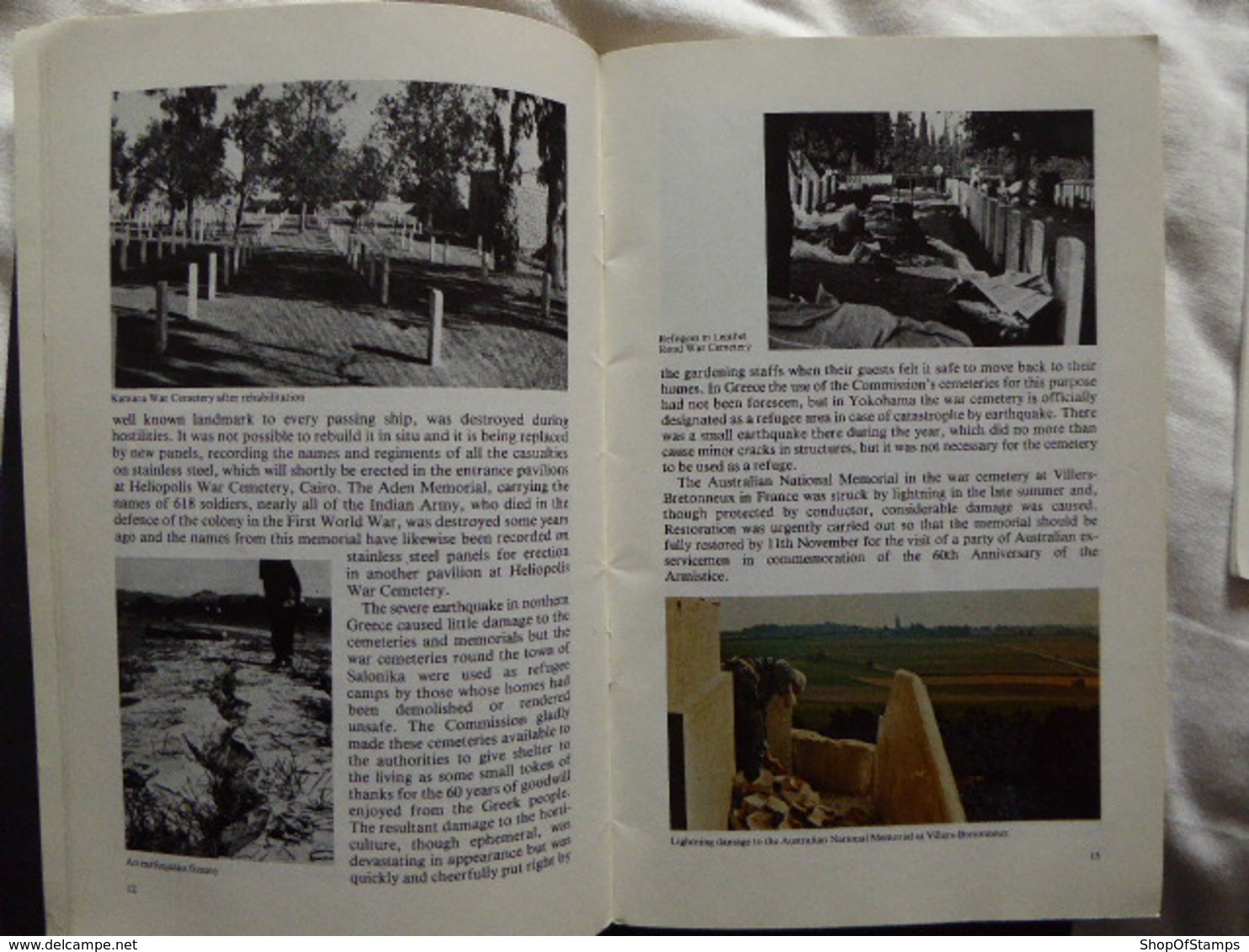 COMMONWEALTH WAR GRAVES COMMISSION 16th ANNUAL REPORT - Guerres Impliquant UK