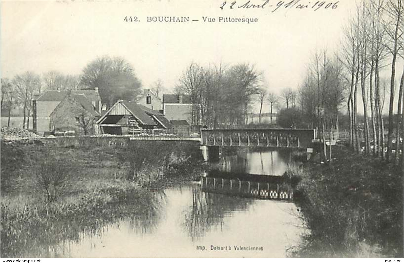 - Dpts Div-ref-AU69- Nord - Bouchain - Vue Pittoresque - Daté De 1906 - - Bouchain