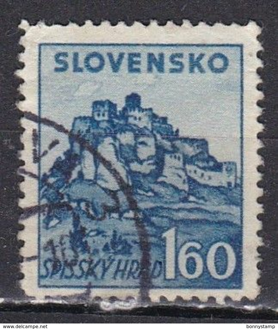 Slovacchia, 1941 - 1,60k Spissky Hrad - Nr.60 Usato° - Oblitérés