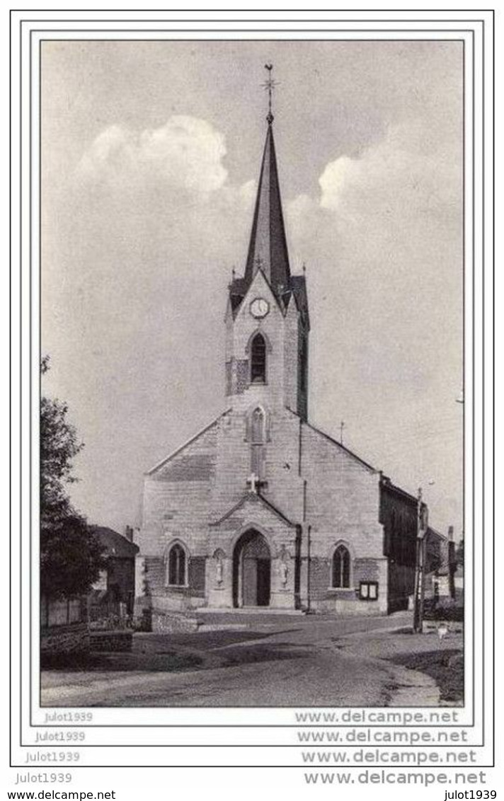 HAUT - FAYS ..-- L' Eglise . Vers BERTRIX  ( Mr Mme WYART - QUINET , LA COURBEURE ) . Voir Verso . - Daverdisse