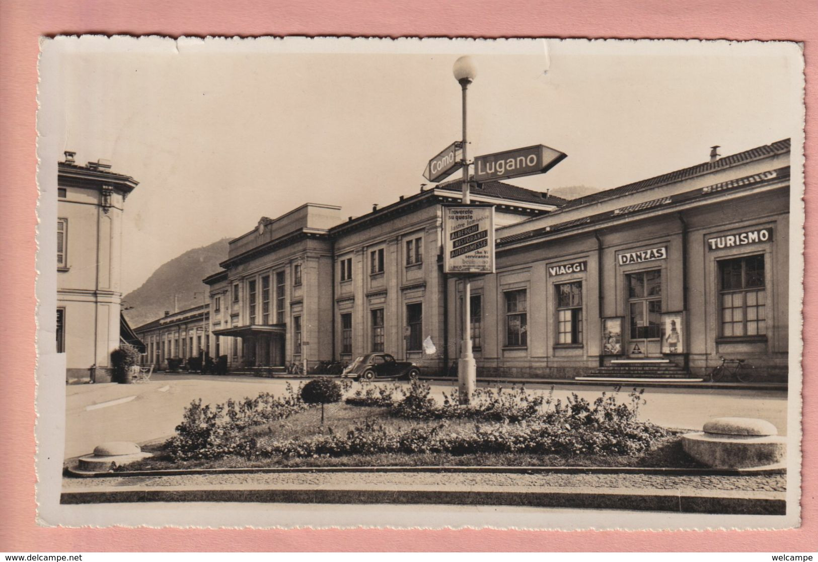 OUDE POSTKAART - ZWITSERLAND - TICINO -    CHIASSO - STAZIONE - Chiasso