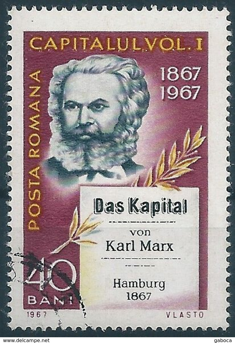 8005 Personality Marx Economist Politician Book Capital Art Sculpture Monument Lenin 7xStamp+1xS/S Used Lot#257 - Karl Marx