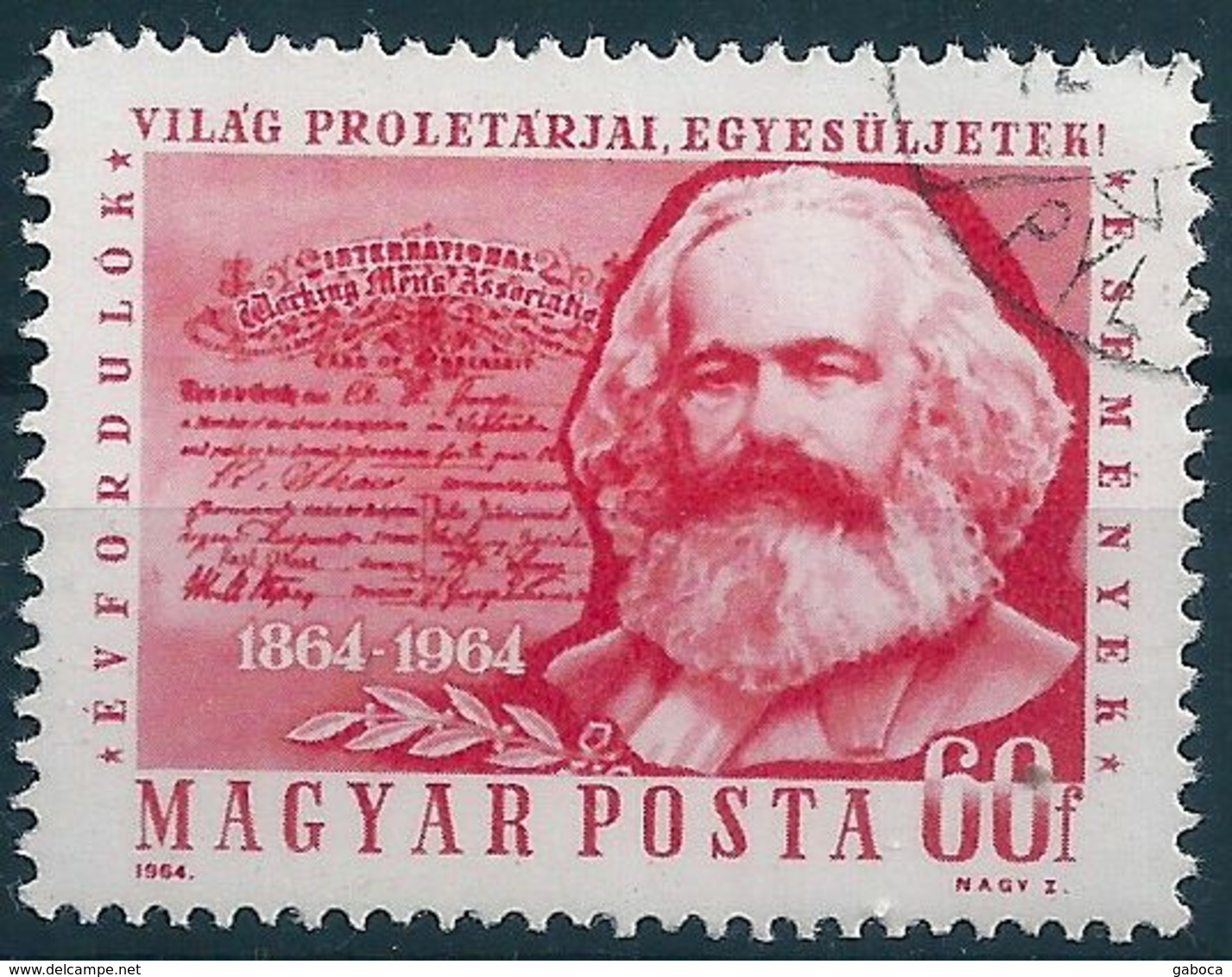 8005 Personality Marx Economist Politician Book Capital Art Sculpture Monument Lenin 7xStamp+1xS/S Used Lot#257