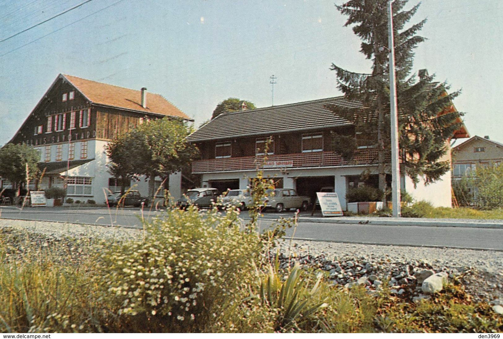 SCIEZ - Hôtel Le Relais Savoyard - Chalet Et Annexe - Vue D'ensemble - Sciez