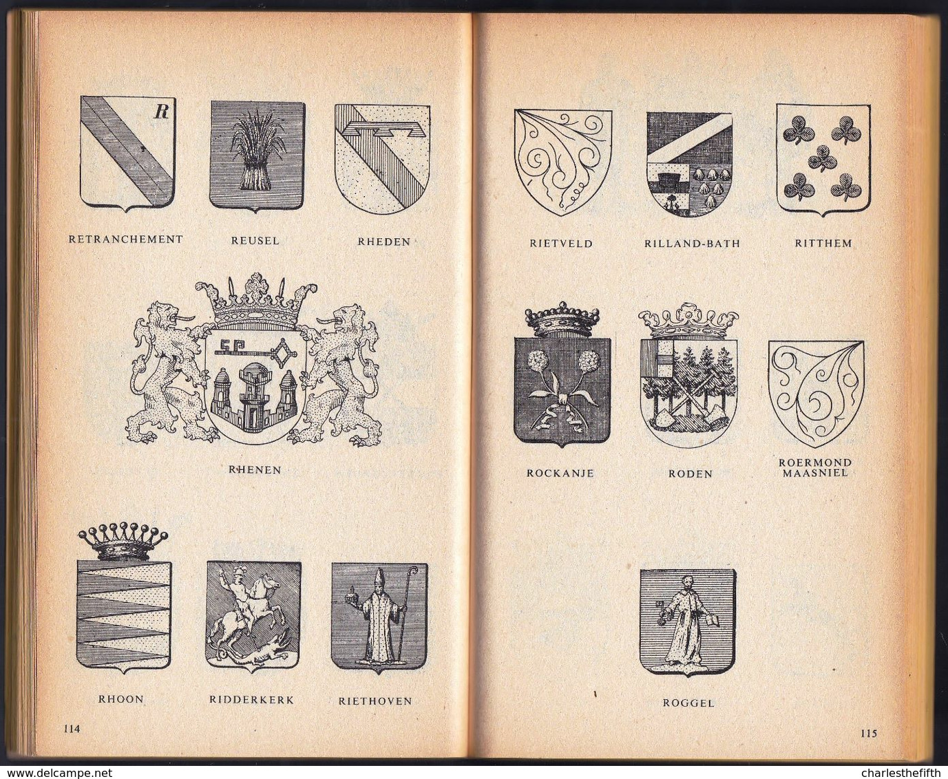 POCKET 1960 ( 1e Druk ) - * DE GEMEENTEWAPENS VAN NEDERLAND * KL. Sierksma -- 255 Pag. - Bevat Alle Heraldische Wapens - Vecchi