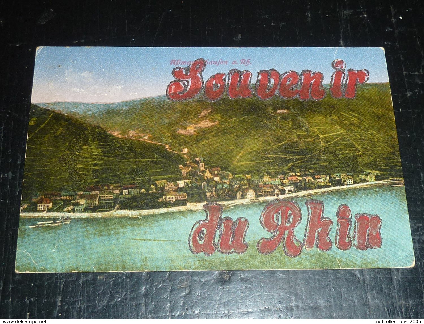 SOUVENIR DU RHIN - AU DOS - KARL FISCHER ELTVILLE - EUROPE ALLEMAGNE (C.O) - Eltville