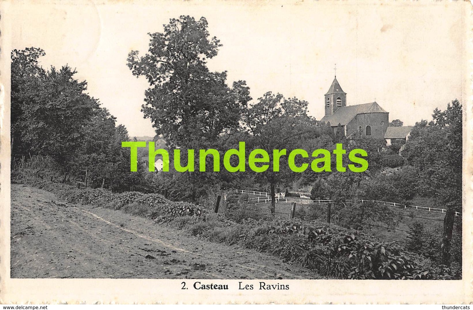 CPA CASTEAU LES RAVINS - Soignies