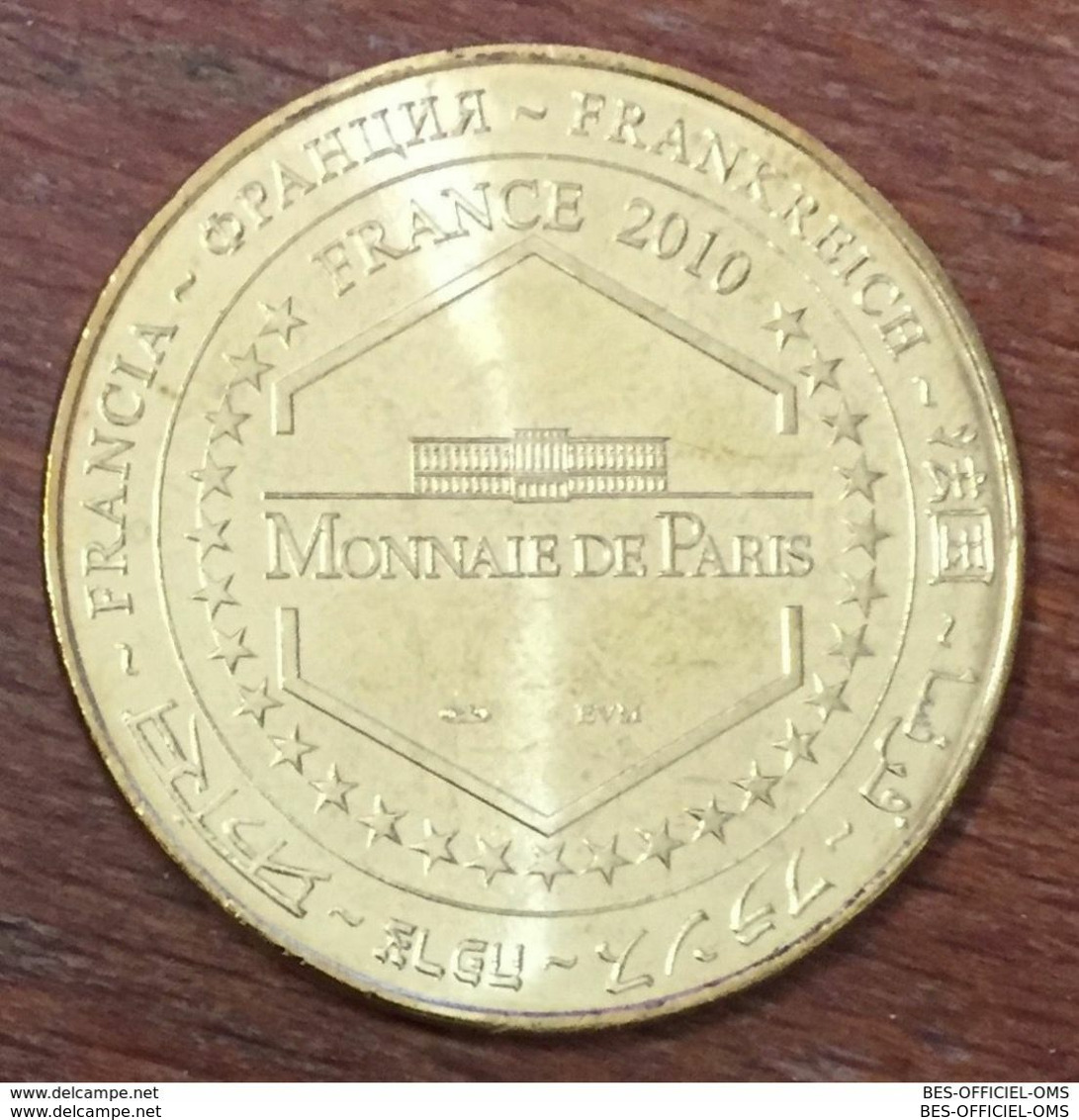 75001 PARIS SAINT-GERMAIN L'AUXERROIS MDP 2010 MÉDAILLE SOUVENIR MONNAIE DE PARIS JETON TOURISTIQUE TOKENS MEDALS COINS - 2010