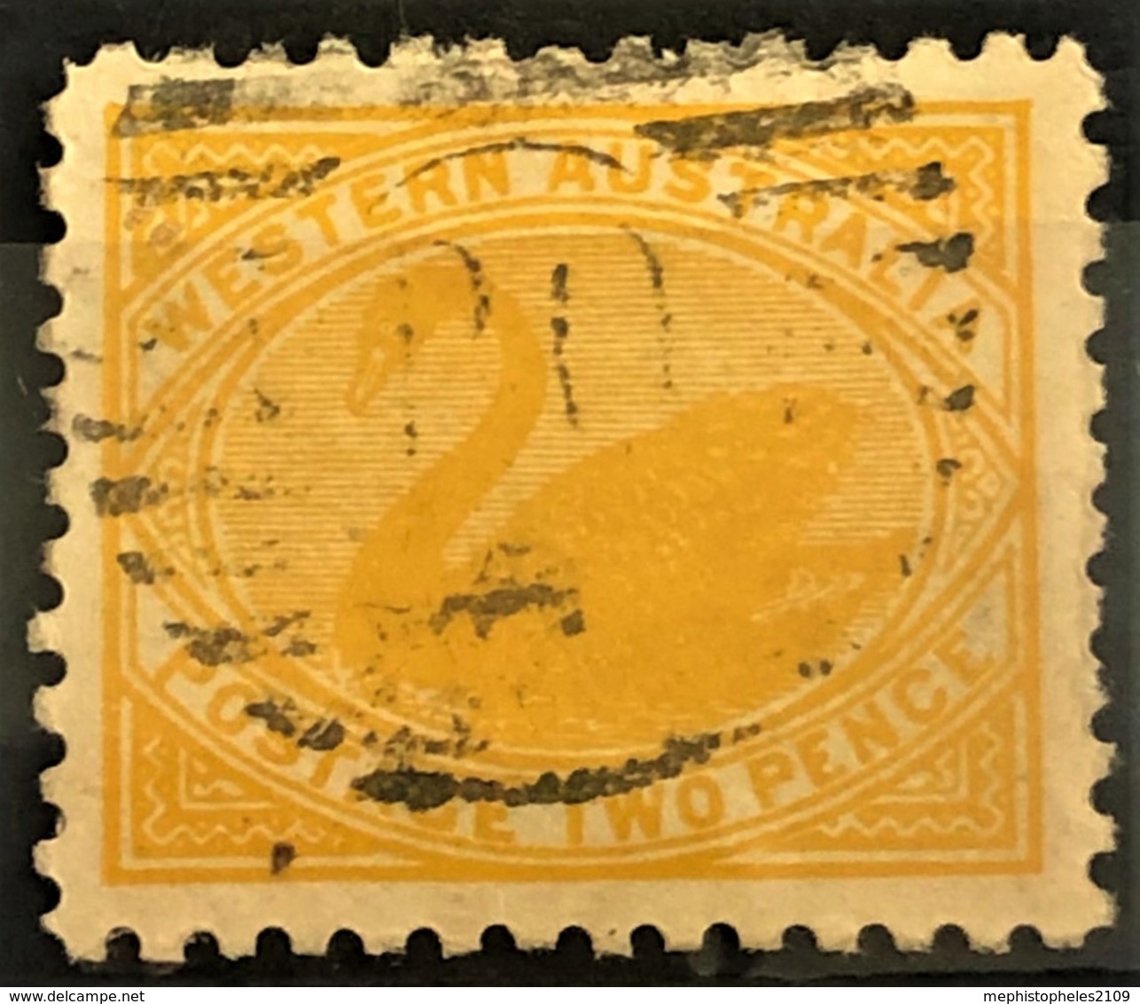 WESTERN AUSTRALIA 1902/05 - Canceled - Sc# 77 -  2d - Gebruikt