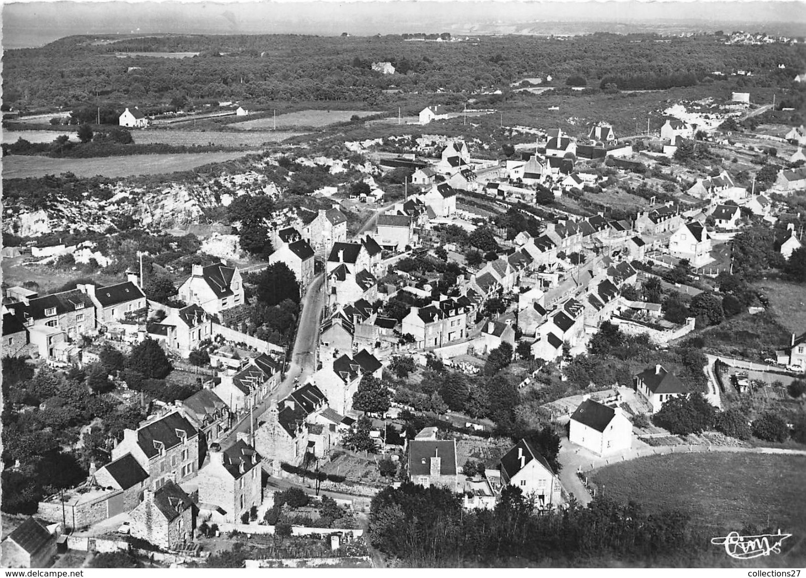 22-ERQUY- VUE GENERALE AERIENNE - Erquy