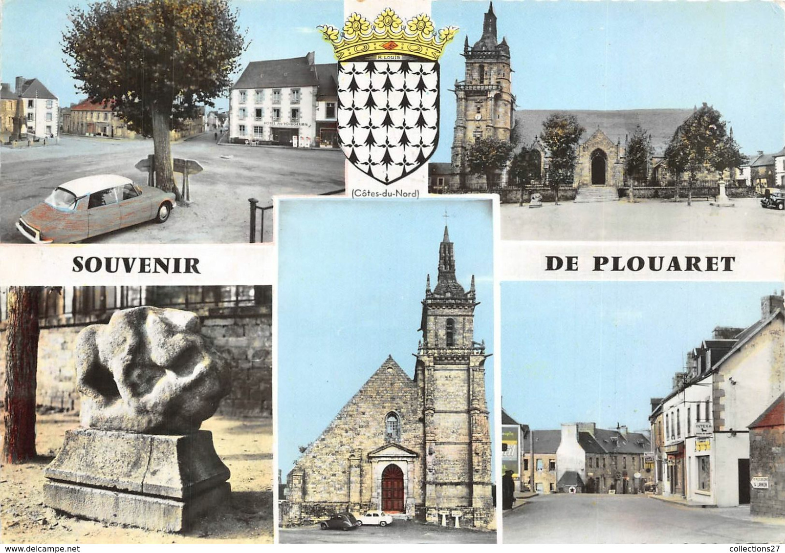 22-PLOUARET- MULTIVUES - Plouaret