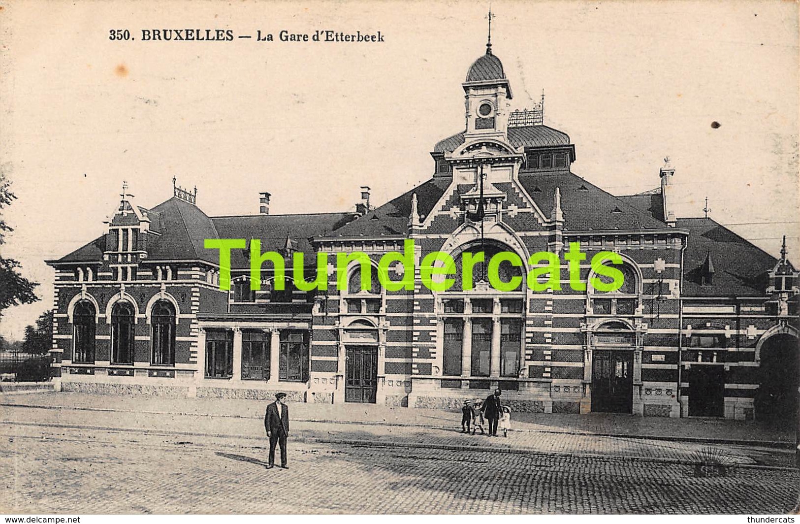 CPA BRUXELLES LA GARE D'ETTERBEEK - Etterbeek