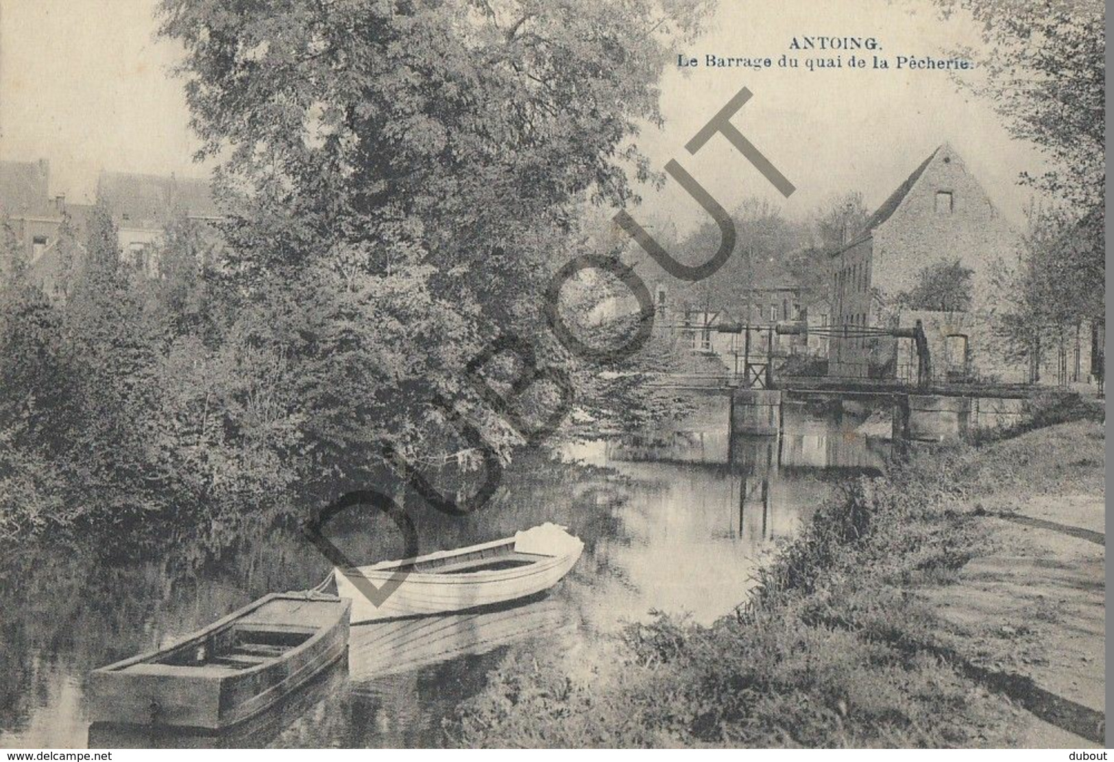 Postkaart - Carte Postale - ANTOING - Le Barrage Du Quai De La Pécherie (B834) - Antoing