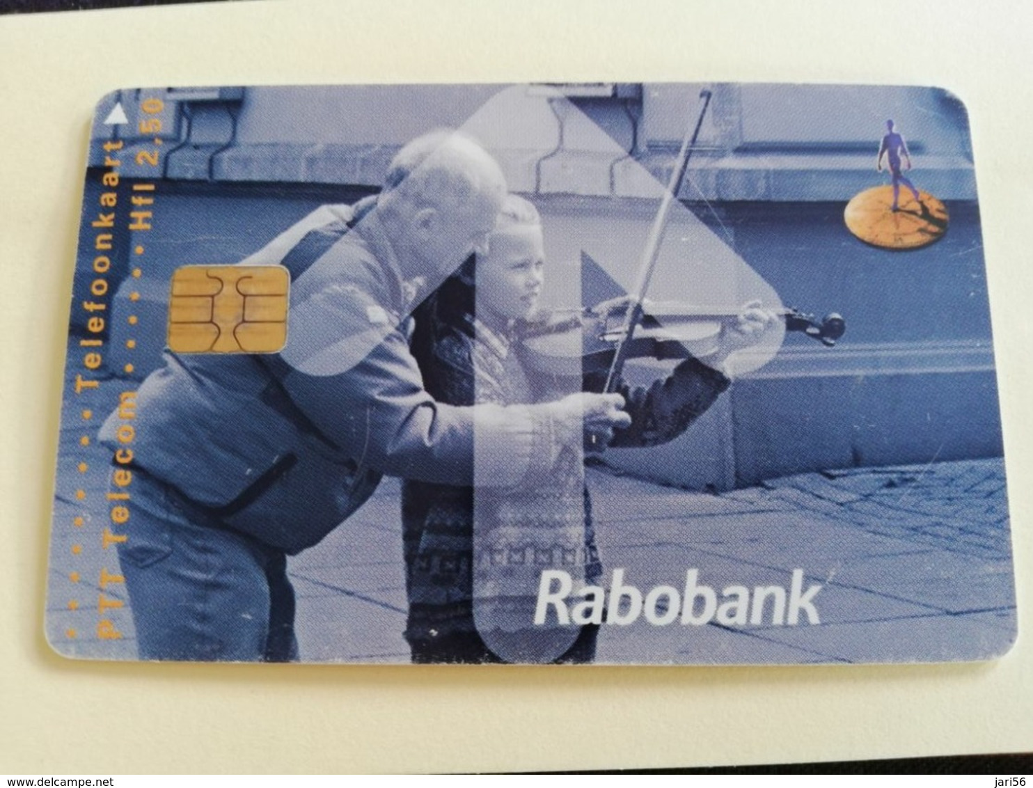NETHERLANDS  ADVERTISING CHIPCARD HFL 2,50   CRD 378.04   RABOBANK  VIOOL            Fine Used   ** 3214** - Privadas