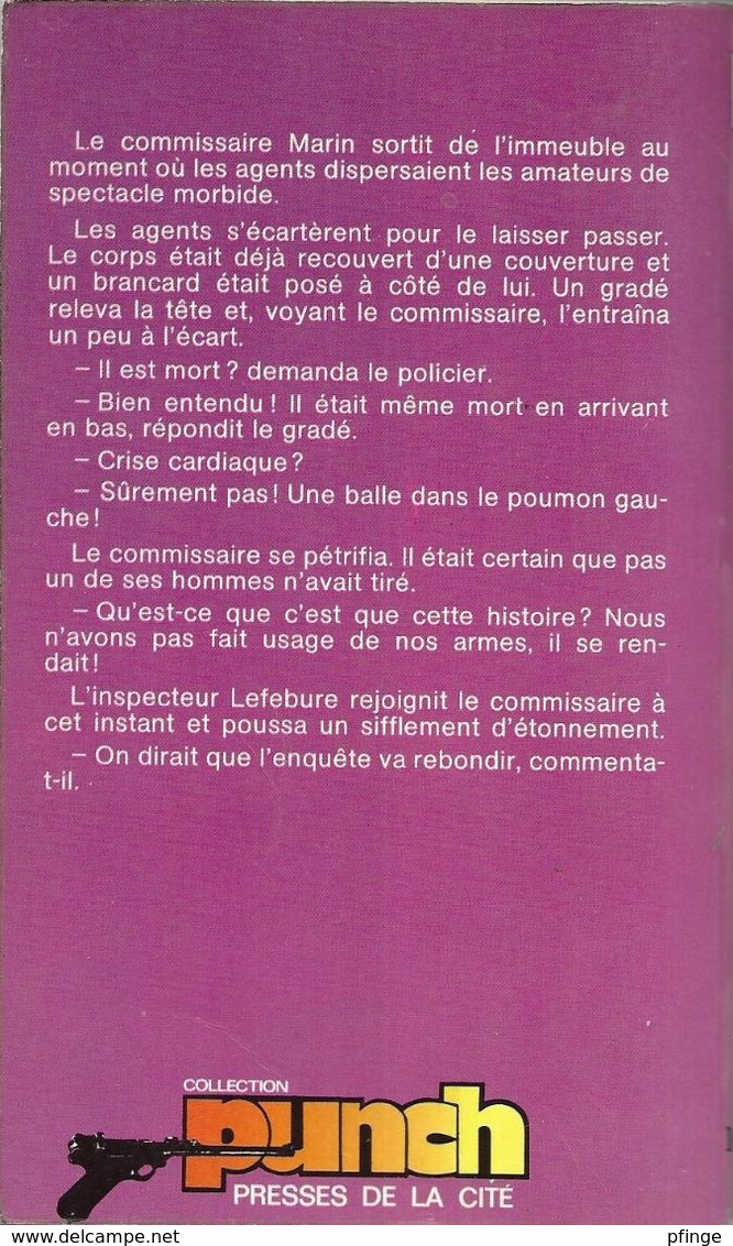 La Voix Du Sang Par Michel Cousin - Punch (2éme Série) N°23 - Punch