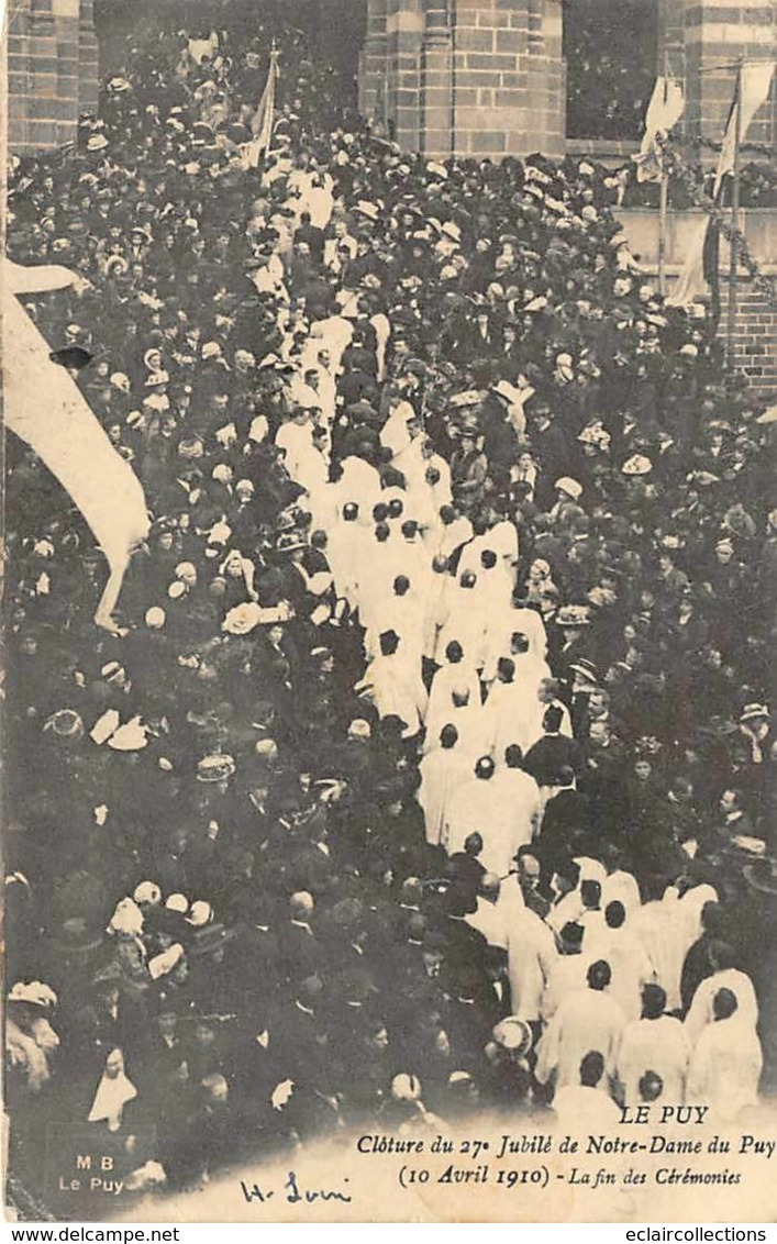 Le Puy En Velay          43       Religion. Clôture Du 27 ème Jubilé   (voir Scan) - Le Puy En Velay