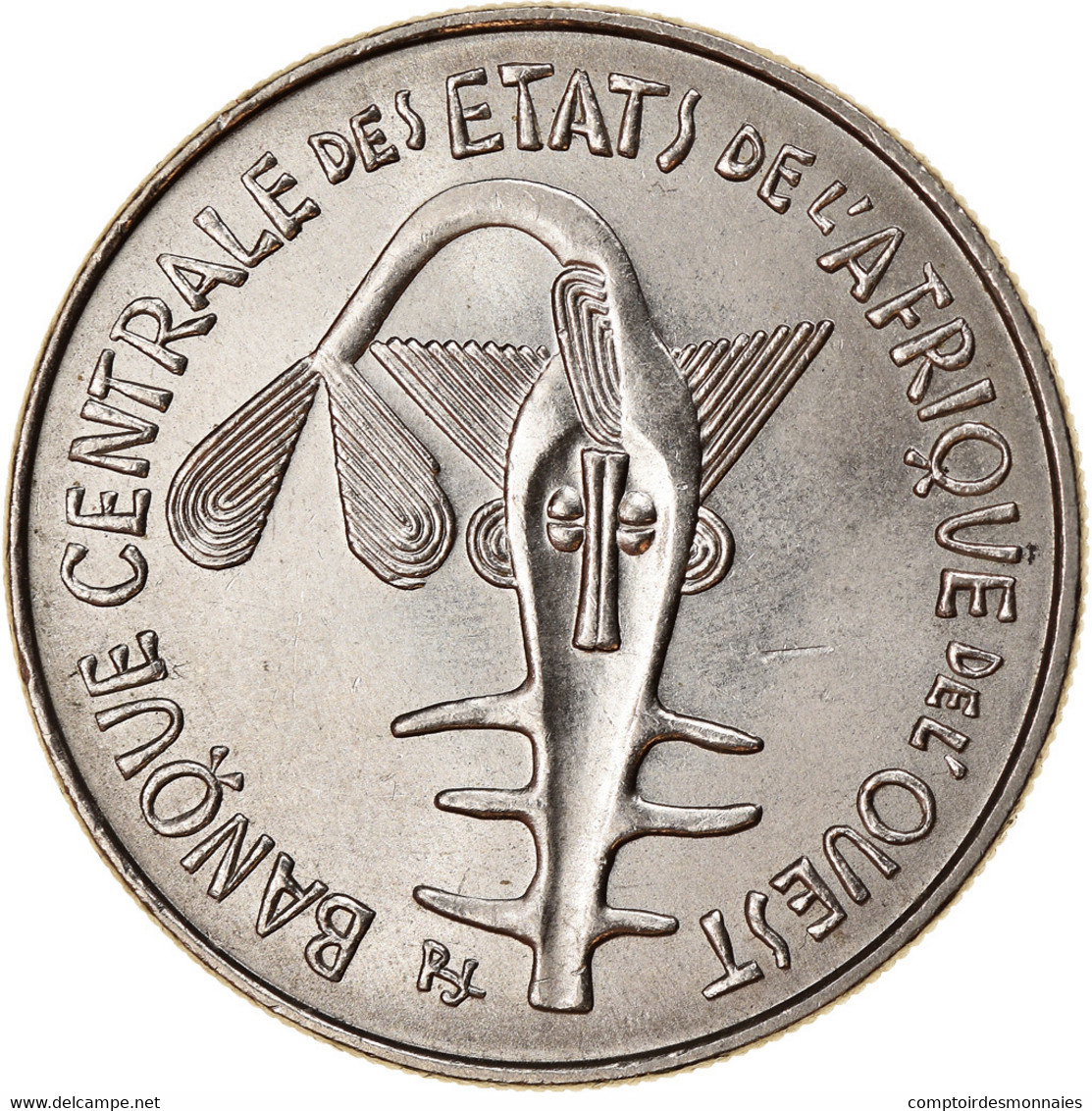 Monnaie, West African States, 100 Francs, 1970, TTB+, Nickel, KM:4 - Elfenbeinküste