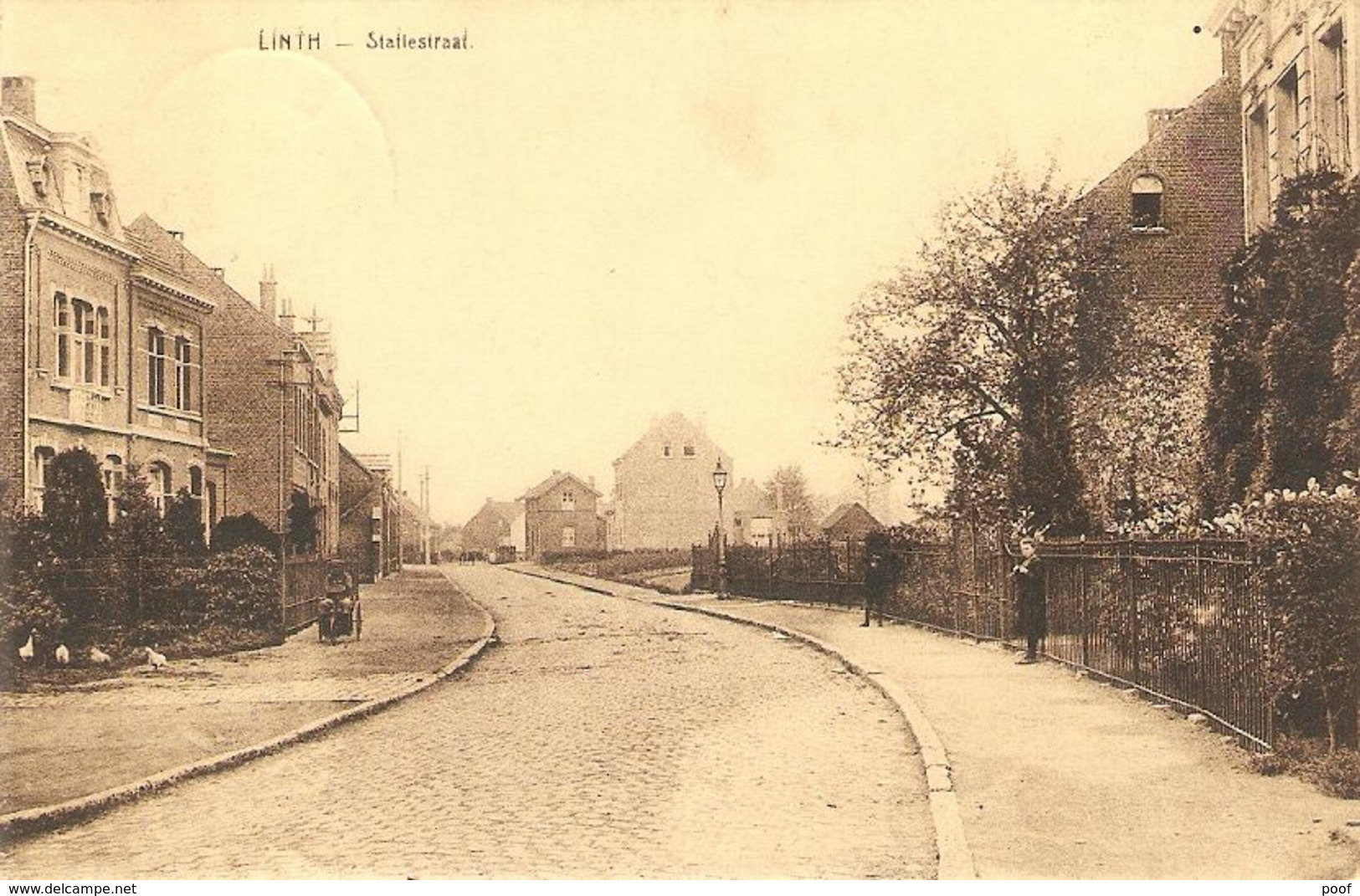 Lint / Linth : Statiestraat - Lint