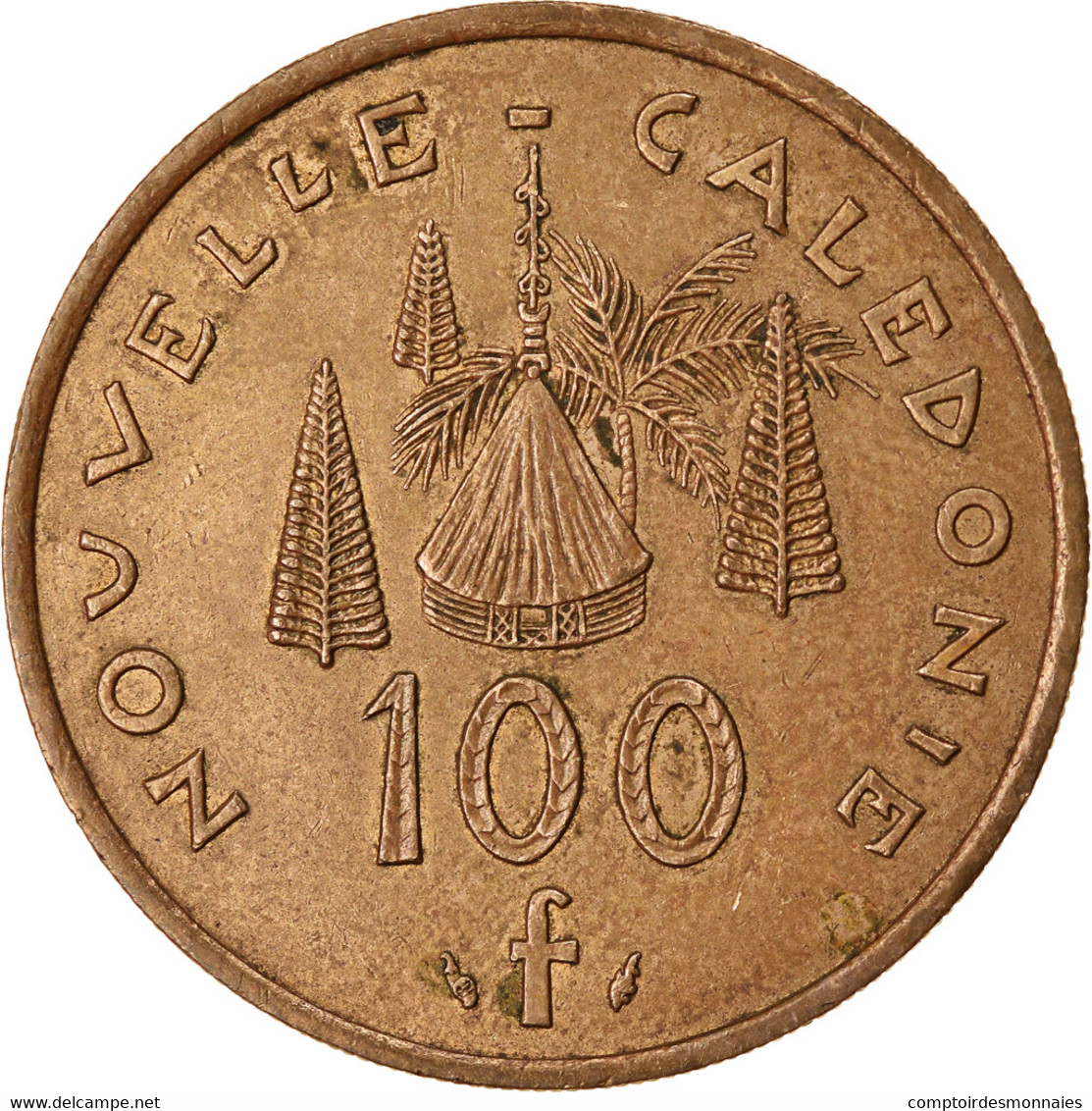 Monnaie, Nouvelle-Calédonie, 100 Francs, 1976, Paris, TTB, Nickel-Bronze, KM:15 - Nieuw-Caledonië