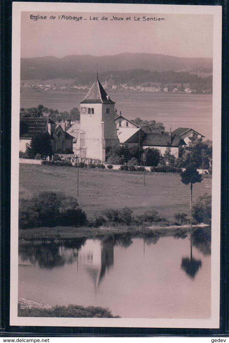 Vallée De Joux, L'Abbaye, Eglise Et Lac De Joux (10116) - L'Abbaye