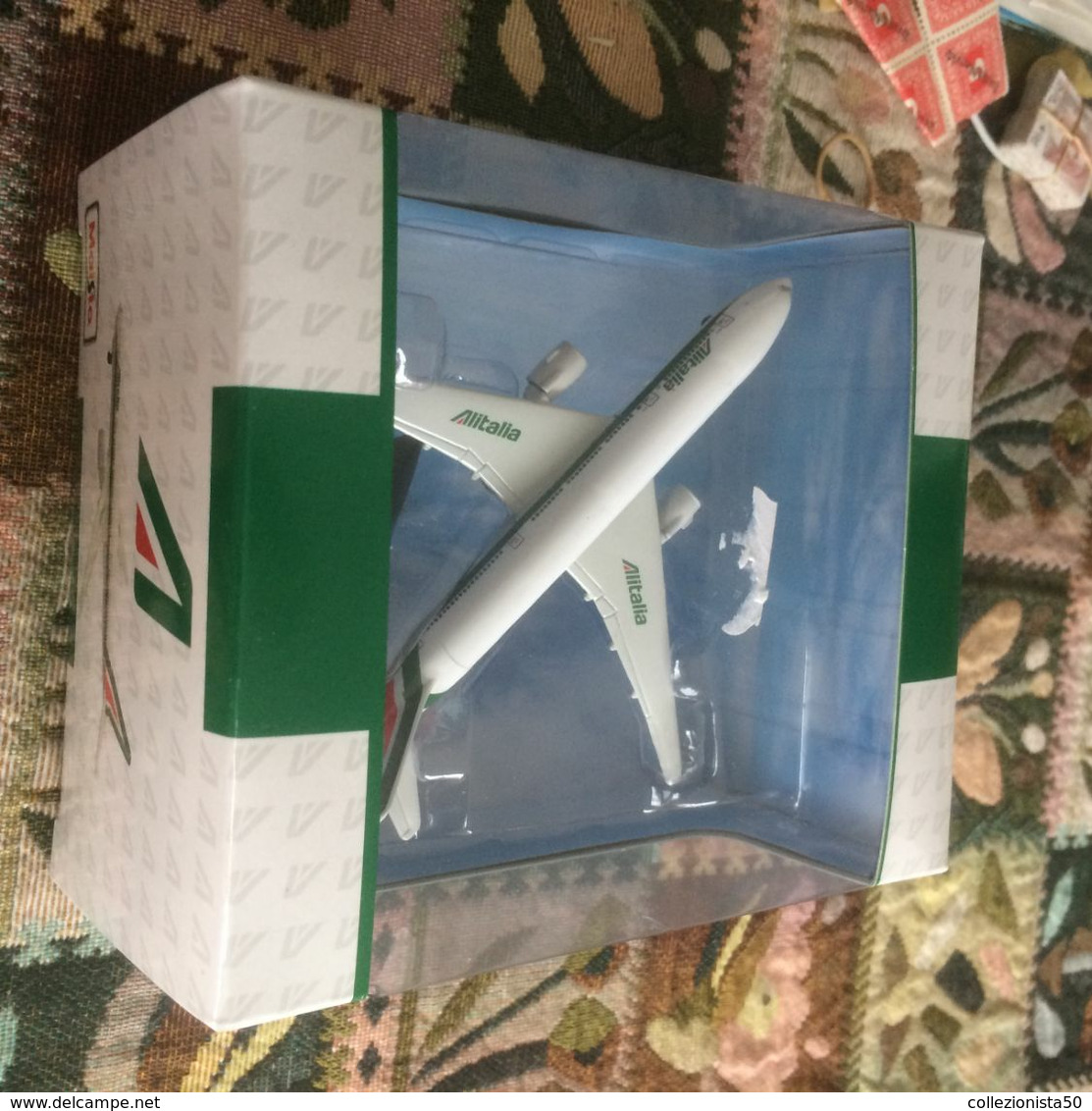 MAJORETTE ALITALIA BOEING 777 - Andere & Zonder Classificatie