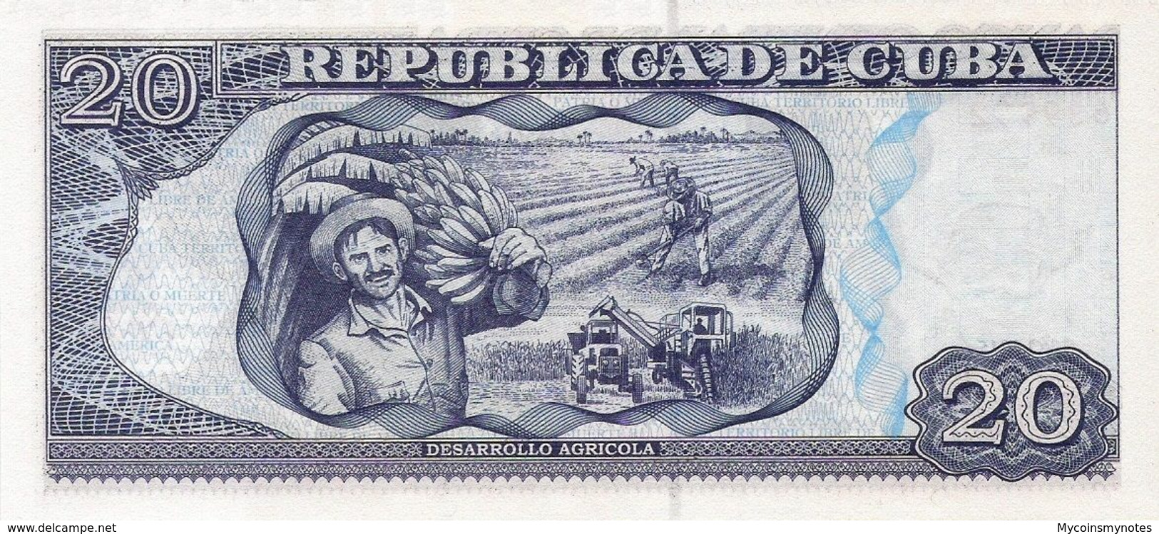 CUBA 20 Pesos, 2015, P122j, UNC - Cuba