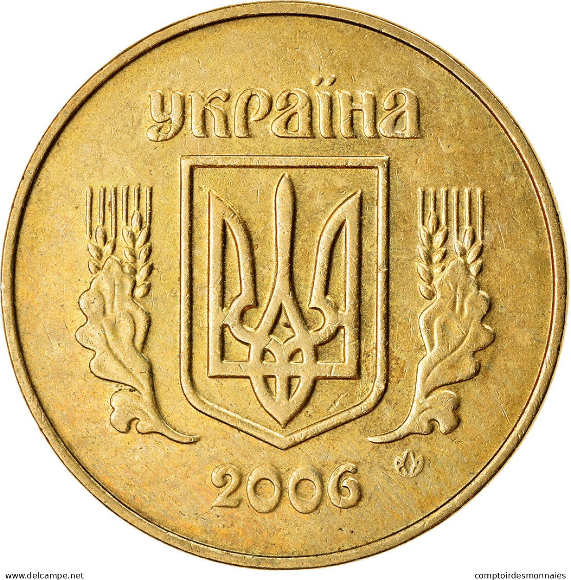 Monnaie, Ukraine, 50 Kopiyok, 2006, Kyiv, TTB, Aluminum-Bronze, KM:3.3b - Oekraïne