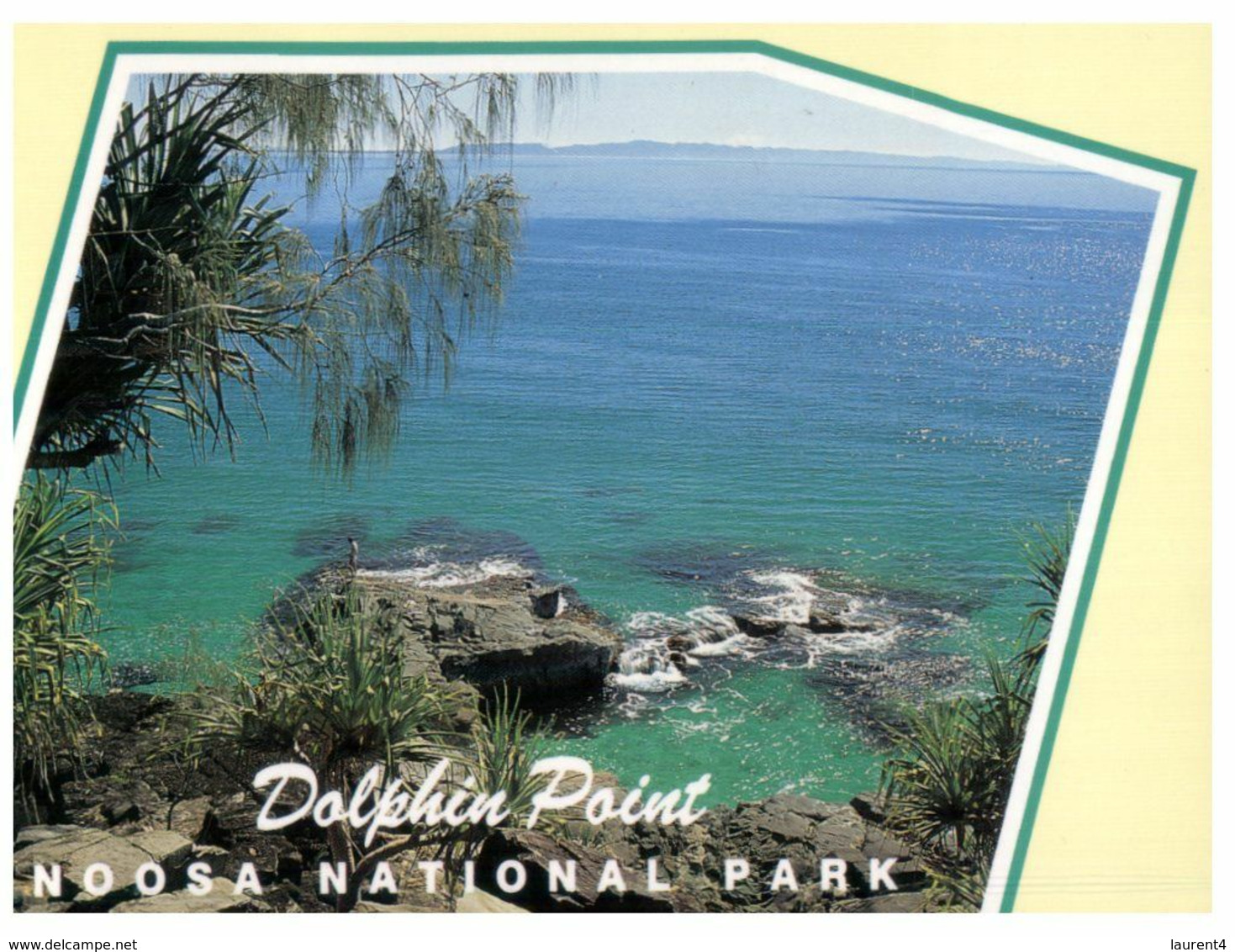 (N 28) Australia -  QLD - Noosa National Park (with Stamp) - Sunshine Coast