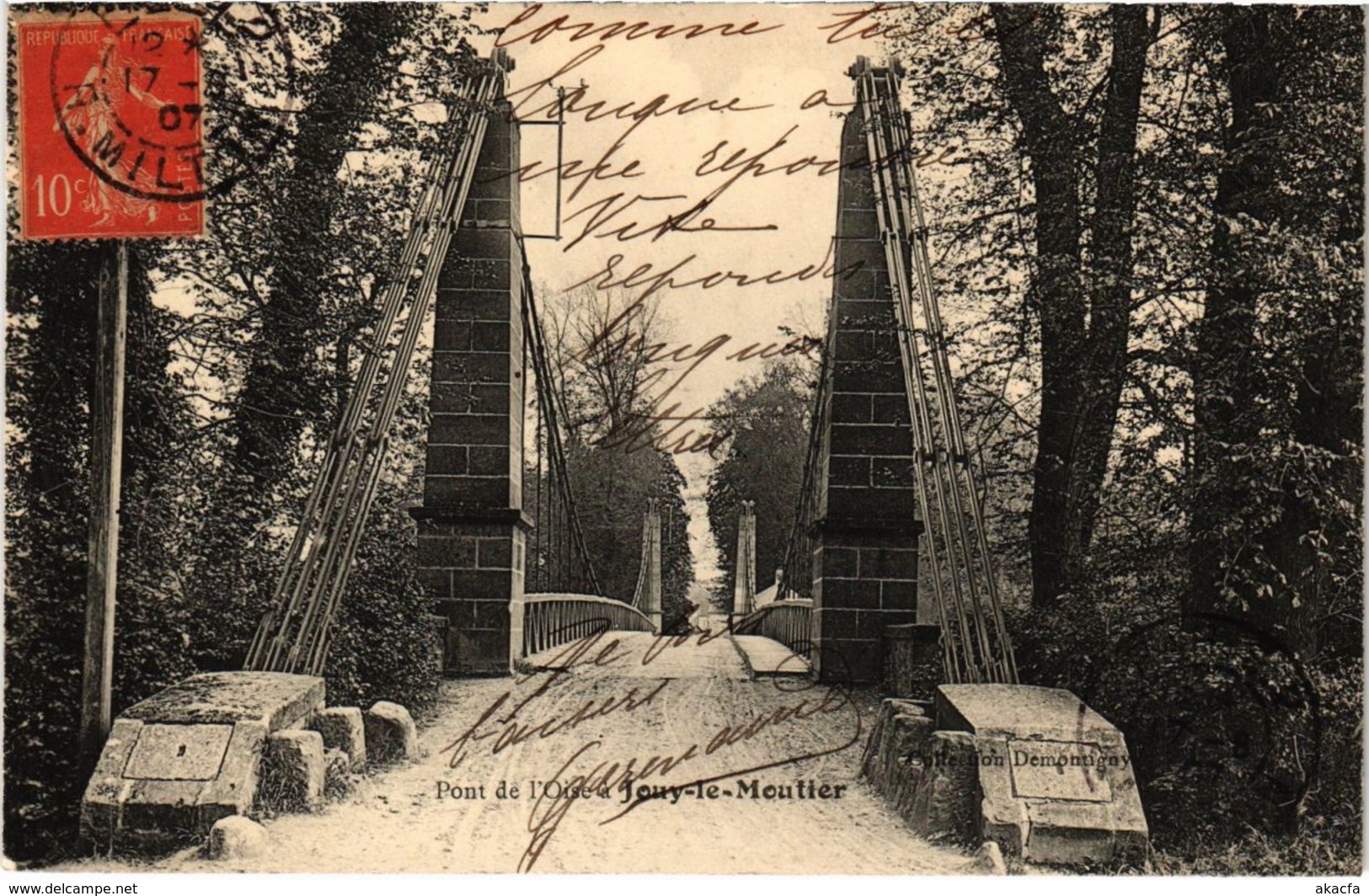 CPA Jouy-le-Moutier - Pont De L'Oise A Jouy-le-Moutier (1038617) - Jouy Le Moutier