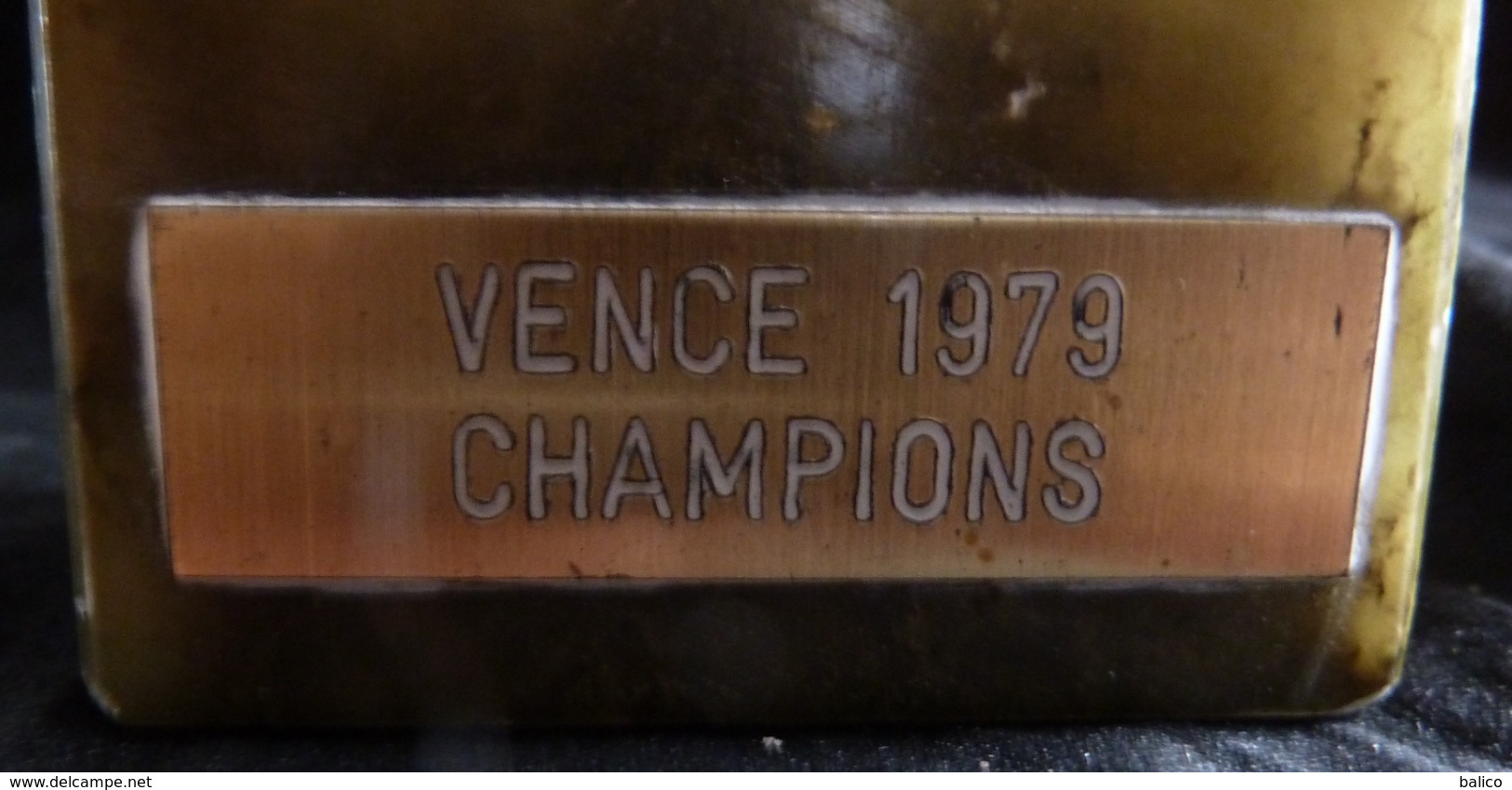 Trophée Bouliste - Pétanque Ou Lyonnaise - VENCE 1979 - - Boule/Pétanque